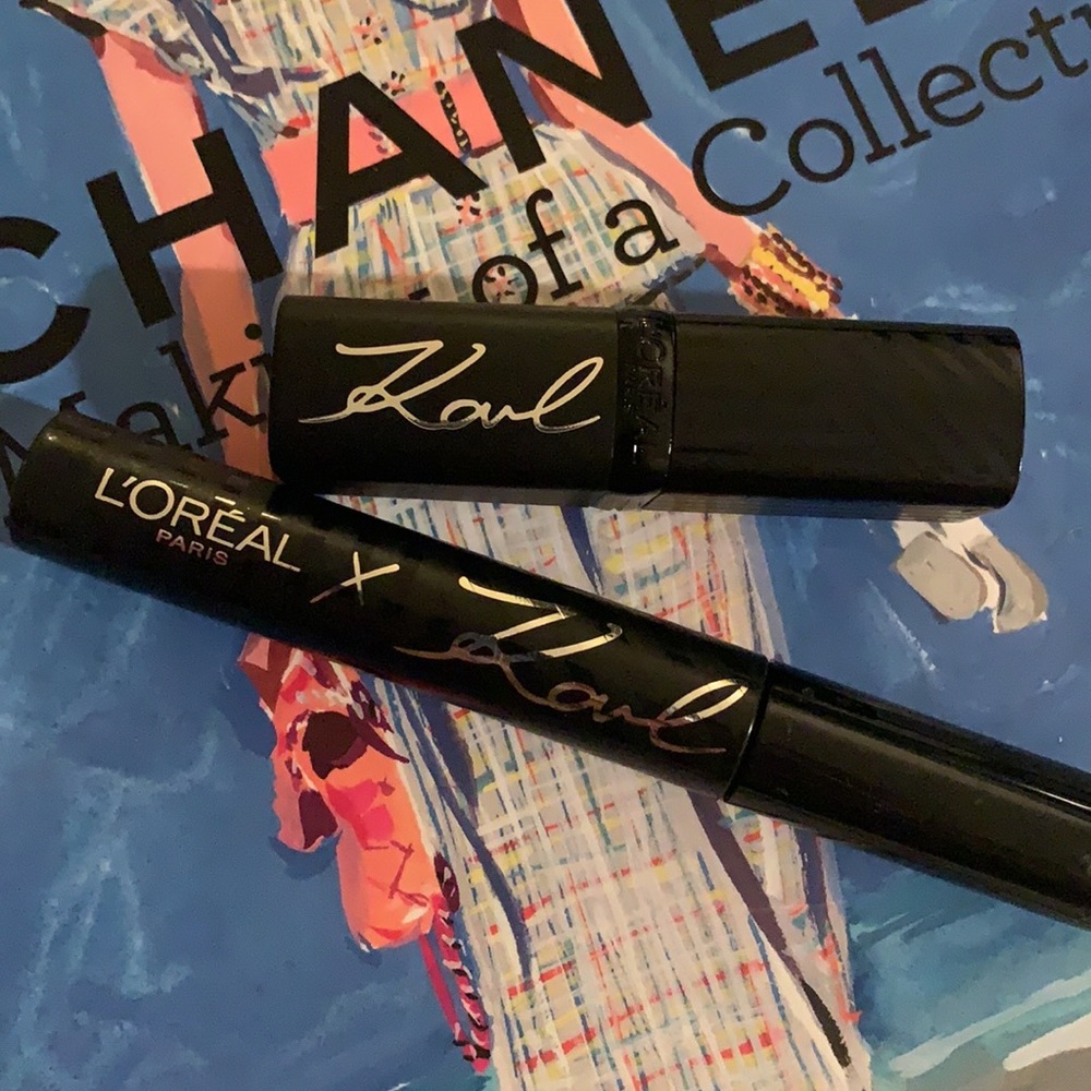 Limited edition KARL LAGERFELD lO’real makeup